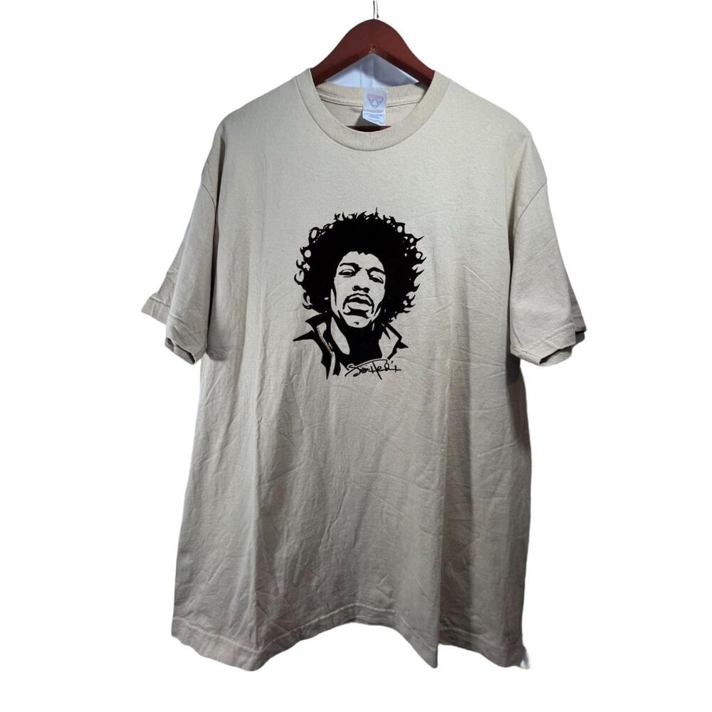 Authentic jimi hendrix puff print